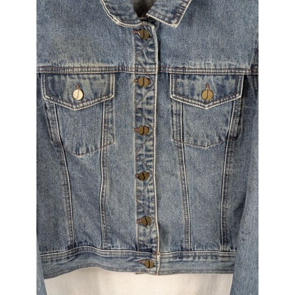 Jones New York Signature Denim Jacket Women's Size Large - Picture 4 of 10